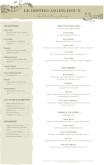French Bistro Tabloid Menu