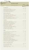French Bistro Wine List