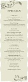 French Bistro Specials Menu