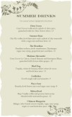 French Bistro Event Menu