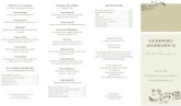 French Bistro Takeout Menu