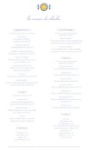 Mexican Long Menu