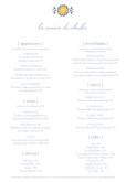 Mexican A4 Menu