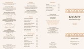 Sandwich Takeout Menu