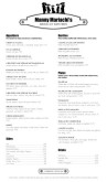 Mariachi Mexican Menu