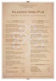 Irish Tavern Menu A4
