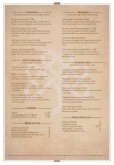 Irish Tavern Menu A4 Page