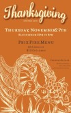 Thanksgiving Harvest Flyer