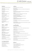 Color Fine Dining Tabloid Menu