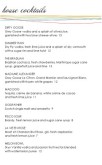 Color Event Specials Menu