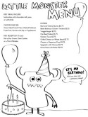 Kids Birthday Menu
