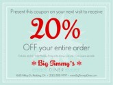 Online Diner Coupon
