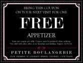 Online Coupon Brasserie Template