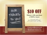 Online Coupon for Family Restaurant