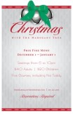 Merry Christmas Flyer