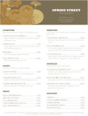 City Cafe Menu