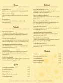 Family Cafe Menu Page