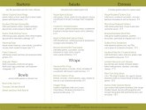 Restaurant To Go Trifold