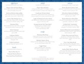 Carryout Trifold Menu