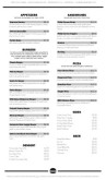 Burger Grill Long Menu Page