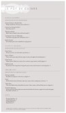 French Dinner Menu