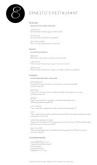 British Long Menu