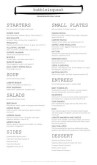 British Tavern Long Menu