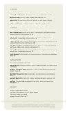 Casual Fine Dining Menu Page