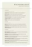Casual Dining A4 Menu