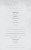 British Restaurant Tabloid Menu Page