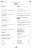 Tavern Menu Tabloid