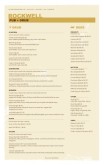 Public House Tabloid Menu