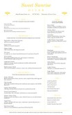Diner Breakfast Tabloid Menu
