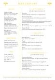 Diner Breakfast A4 Page