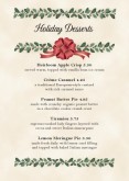 Holiday Specials Table Tent