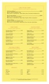 Chinese Dinner Menu Long Page