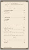 Chinese Cafe Menu Long Page