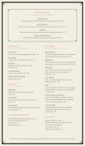 Yacht Club Menu Long Page