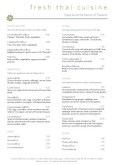 Pad Thai A4 Menu