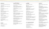 Color Takeout Menu Page