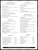 Menu for Barbeque Page