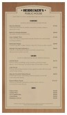 Brewery Menu Long
