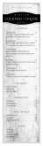 Bar Specials Menu