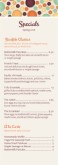 Summer Brunch Specials