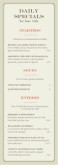 Steakhouse Dinner Specials