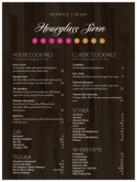 Urban Bar Menu