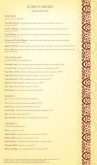 Indian Menu Long Page