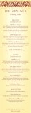 Indian Style Drinks Menu