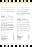 A4 Page Bistro Breakfast Menu