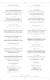 Tabloid Page Catered Dinner Menu